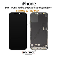 IPhone 12 Pro Max Soft OLED Screen Replacement - Premium Quality