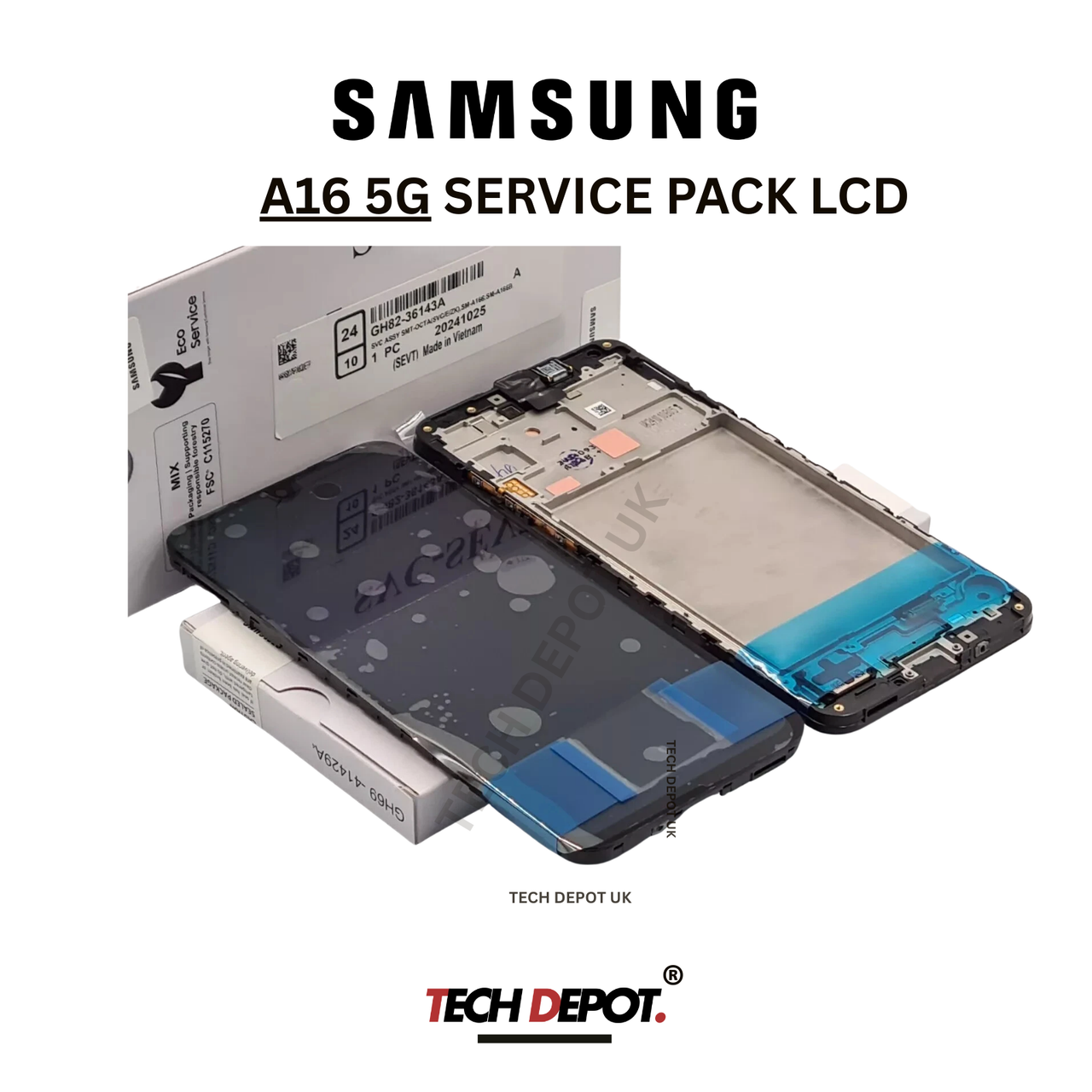 For Samsung Galaxy A16 5G SM-A166B LCD Genuine Service Pack Touch screen Display