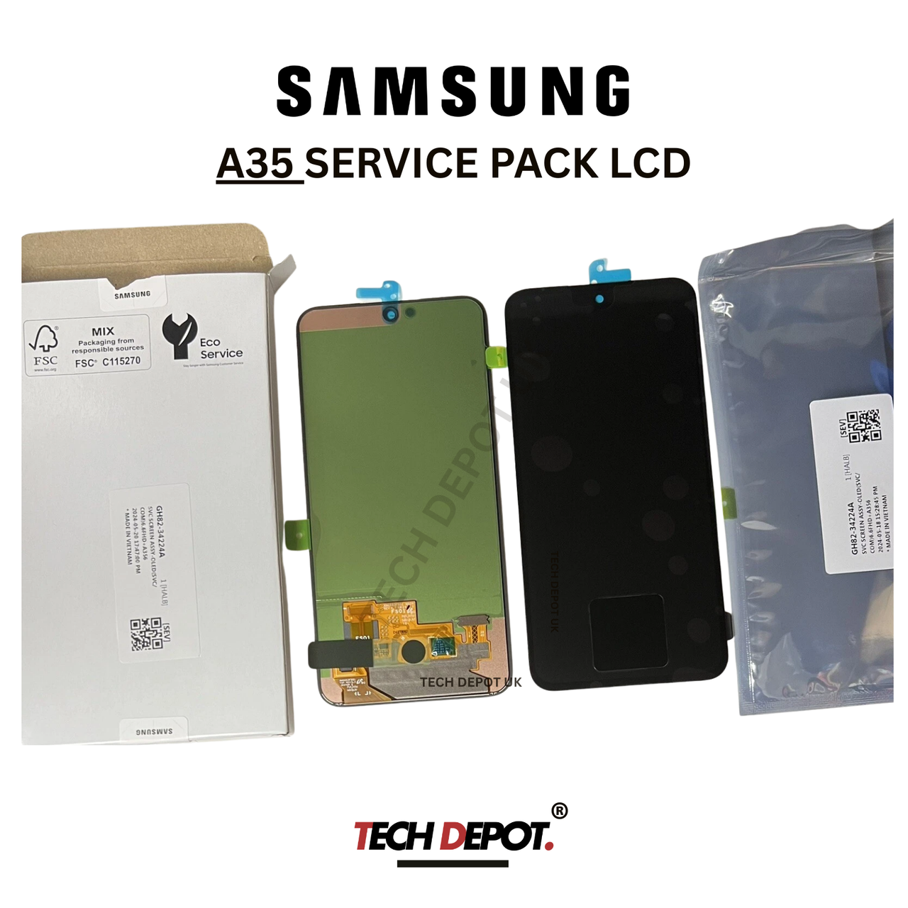 NEW GENUINE SAMSUNG A35 5G A356 LCD SCREEN SERVICE PACK NEW