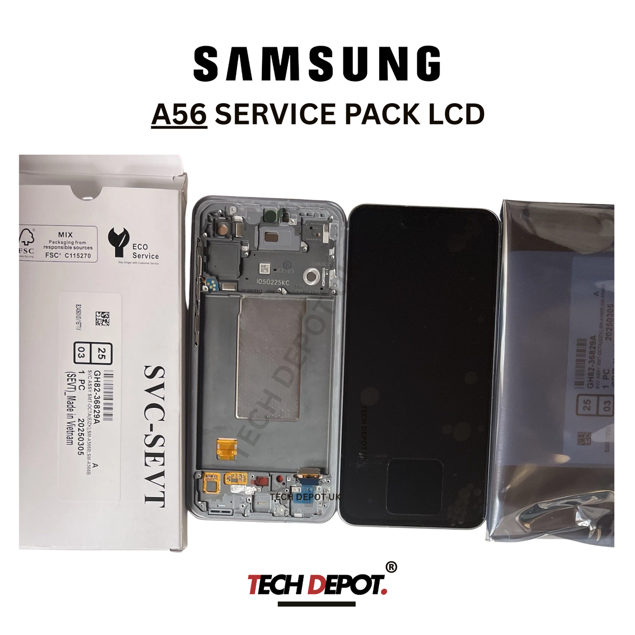 NEW GENUINE SAMSUNG A56 5G A566 LCD SCREEN SERVICE PACK NEW