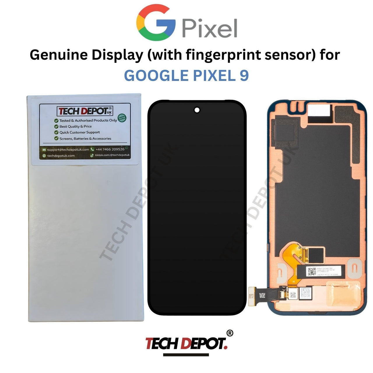 Genuine Original Google Pixel 9 LCD Screen Replacement