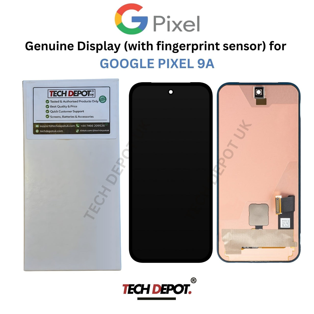 Genuine Original Google Pixel 9A LCD Screen Replacement