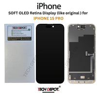 IPhone 15 Pro Soft OLED Screen Replacement - Premium Quality