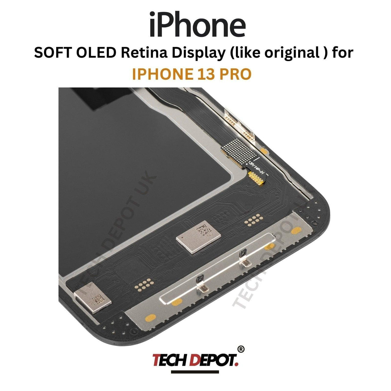 IPhone 13 Pro Soft OLED Screen Replacement - Premium Quality