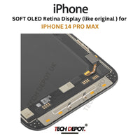 IPhone 14 Pro Max Soft OLED Screen Replacement - Premium Quality