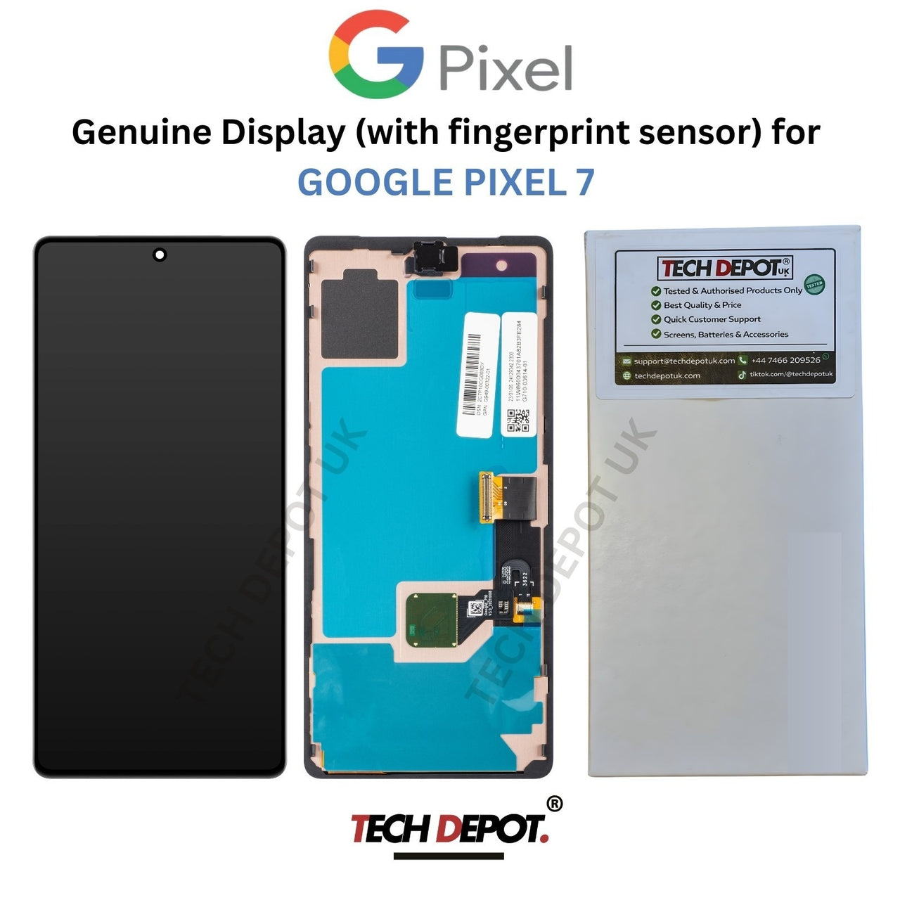 Genuine Original Google Pixel 7 LCD Screen Replacement