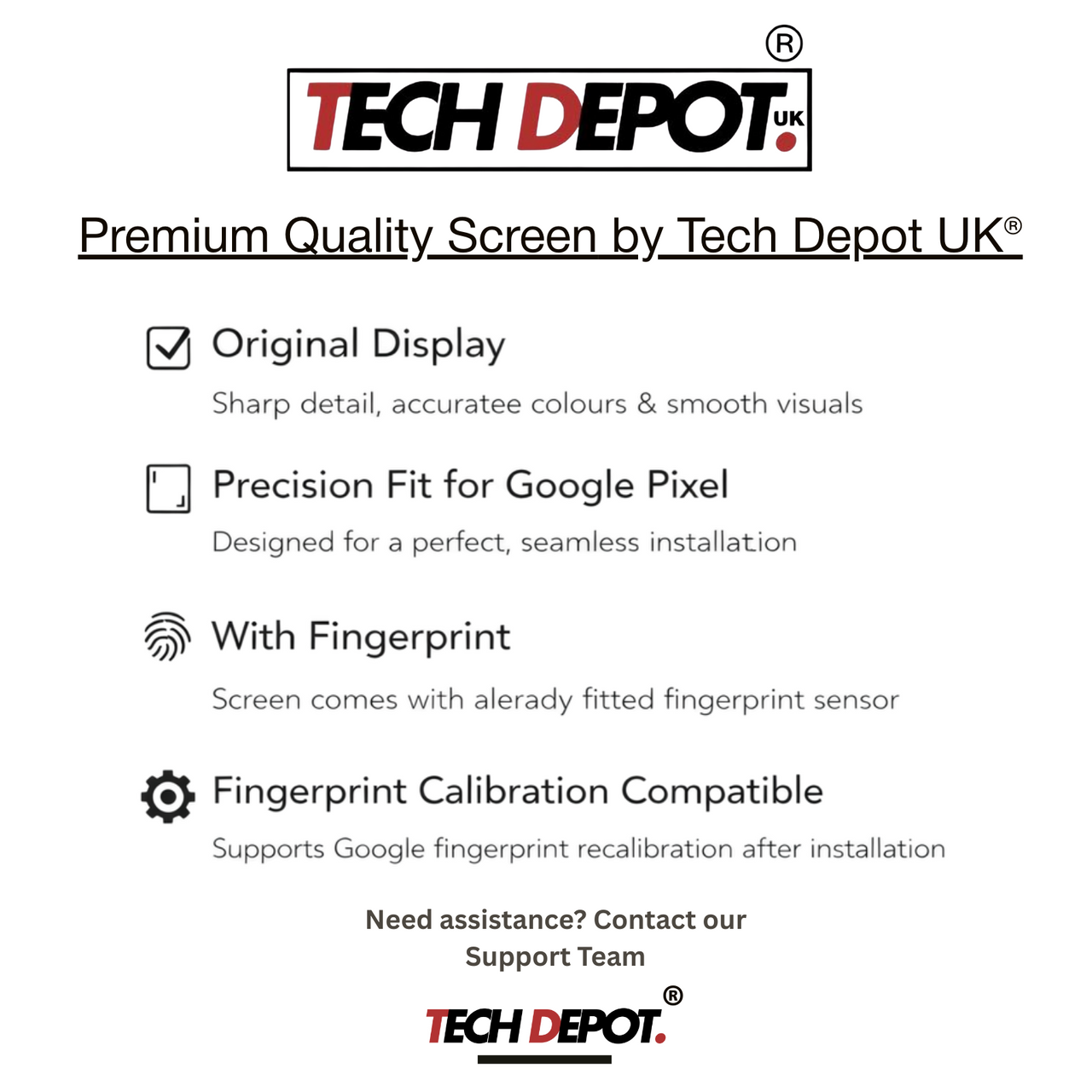 Genuine Original Google Pixel 8 LCD Screen Replacement