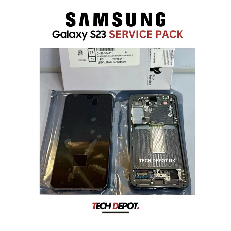 Genuine Samsung Galaxy S23 (SM-S911B) SERVICE PACK LCD Display Screen- Black