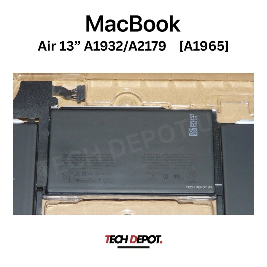 New Apple Genuine MacBook Air 13" A1932/A2179 2018 2019 2020 Battery- A1965