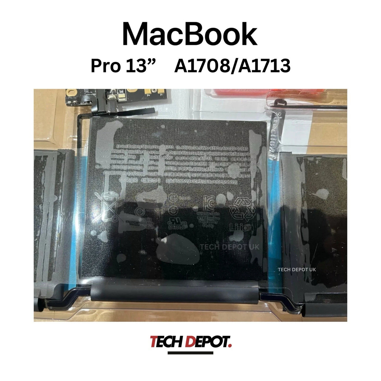 New Genuine Original Apple MacBook Pro 13" A1708 2016 2017 Battery - A1713