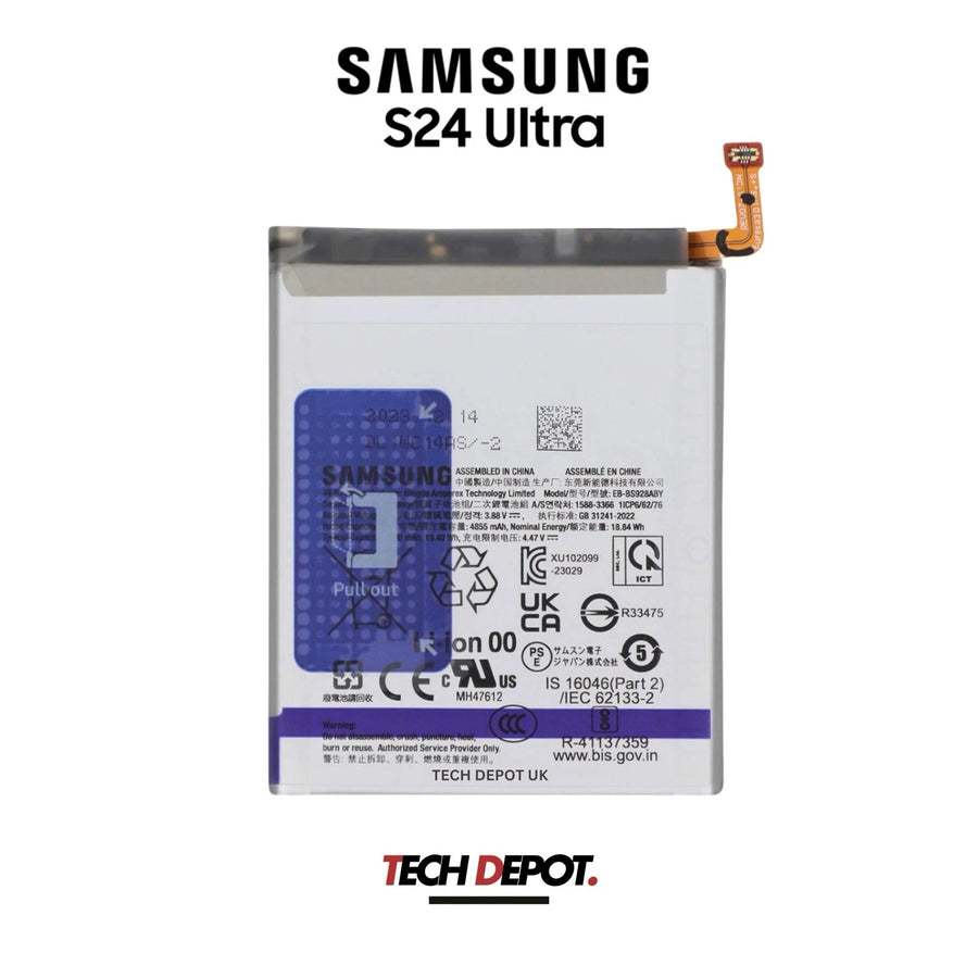 Genuine Samsung Galaxy S24 Ultra Battery 5000mAh EB-BS928ABY