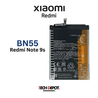 Xiaomi Redmi Note 9S Replacement Battery 5020mAh- BN55