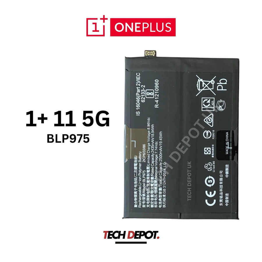ONE PLUS 11 5G Battery Replacement 5000mAh- BLP975