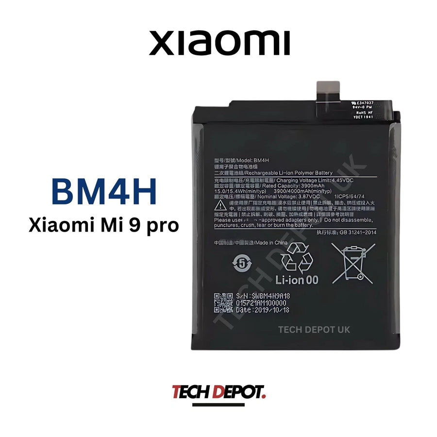 Xiaomi Mi 9 Pro 5G Battery Replacement 4000mAh- BM4H