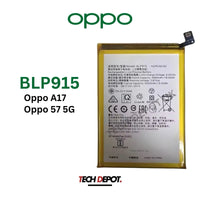 OPPO A17 , A57 5G Battery Replacement 5000mAh- BLP915