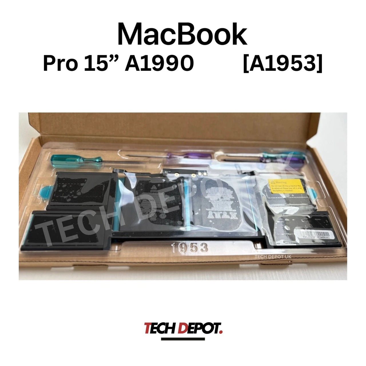 New Apple Genuine MacBook Pro 15" A1990 - 2017/2018/2019 Battery A1953