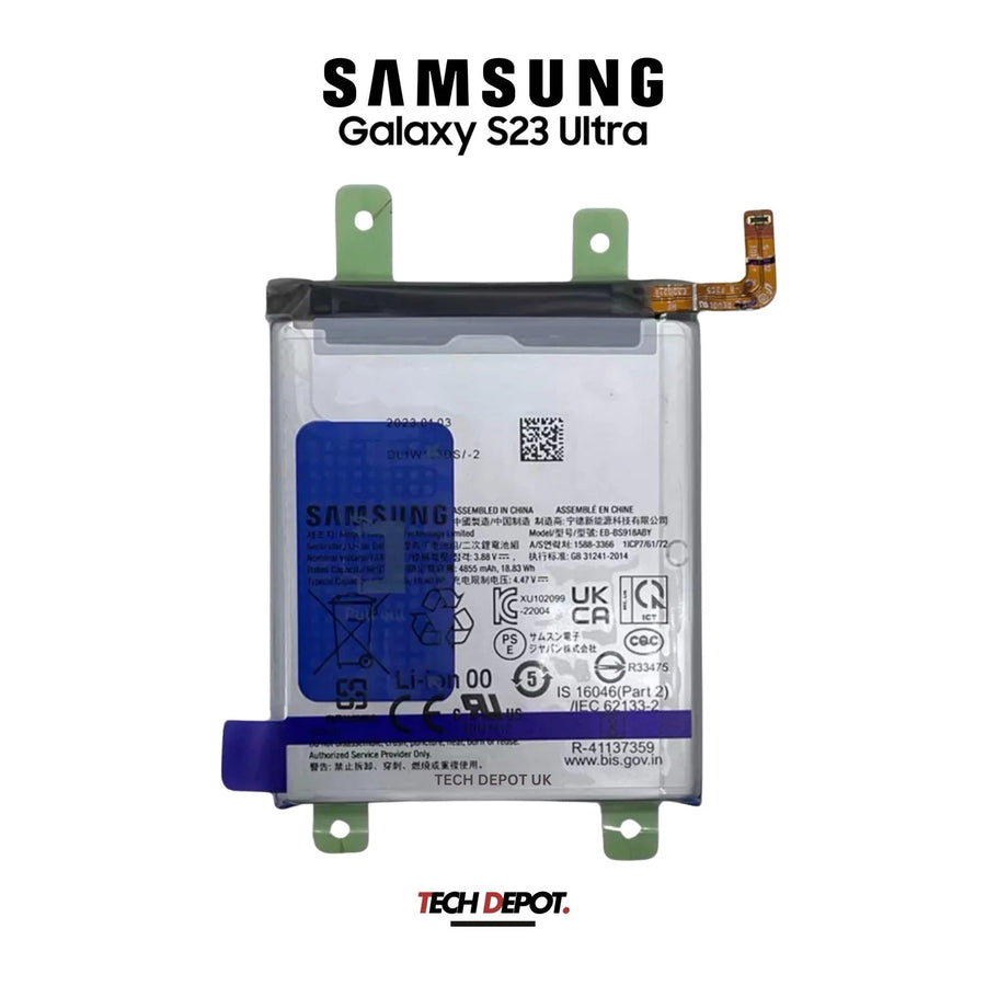 Genuine Samsung Galaxy S23 Ultra Battery 5000mAh EB-BS918ABY