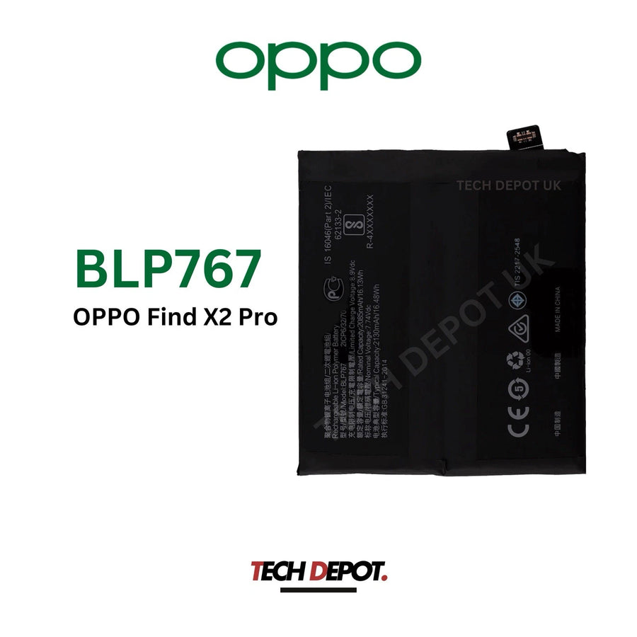 Oppo Find X2 Pro Battery Replacement 4260mAh- BLP767