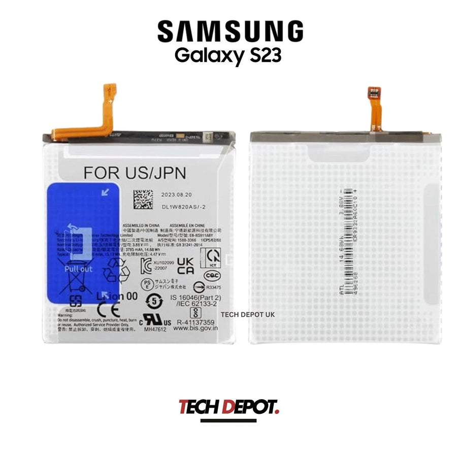 Genuine Samsung Galaxy S23 Battery 3900mAh EB-BS911ABY