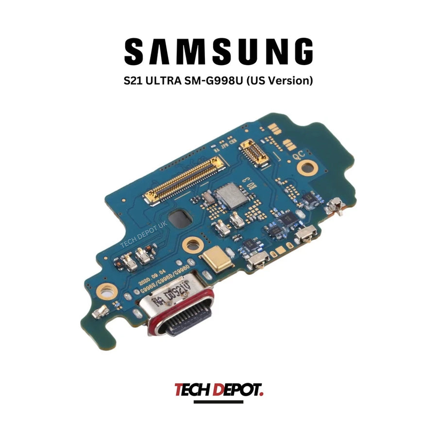 Genuine Samsung Galaxy S21 Ultra 5G SM-G998U Charging Port Board (US Version)