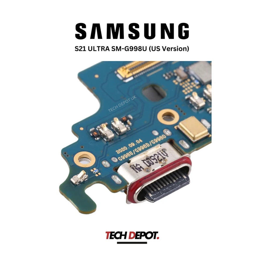 Genuine Samsung Galaxy S21 Ultra 5G SM-G998U Charging Port Board (US Version)