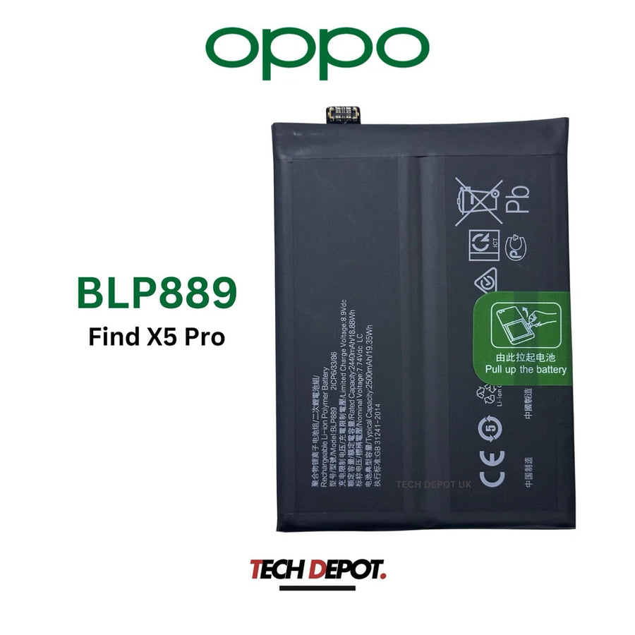 OPPO Find X5 Pro Battery Replacement- BLP889